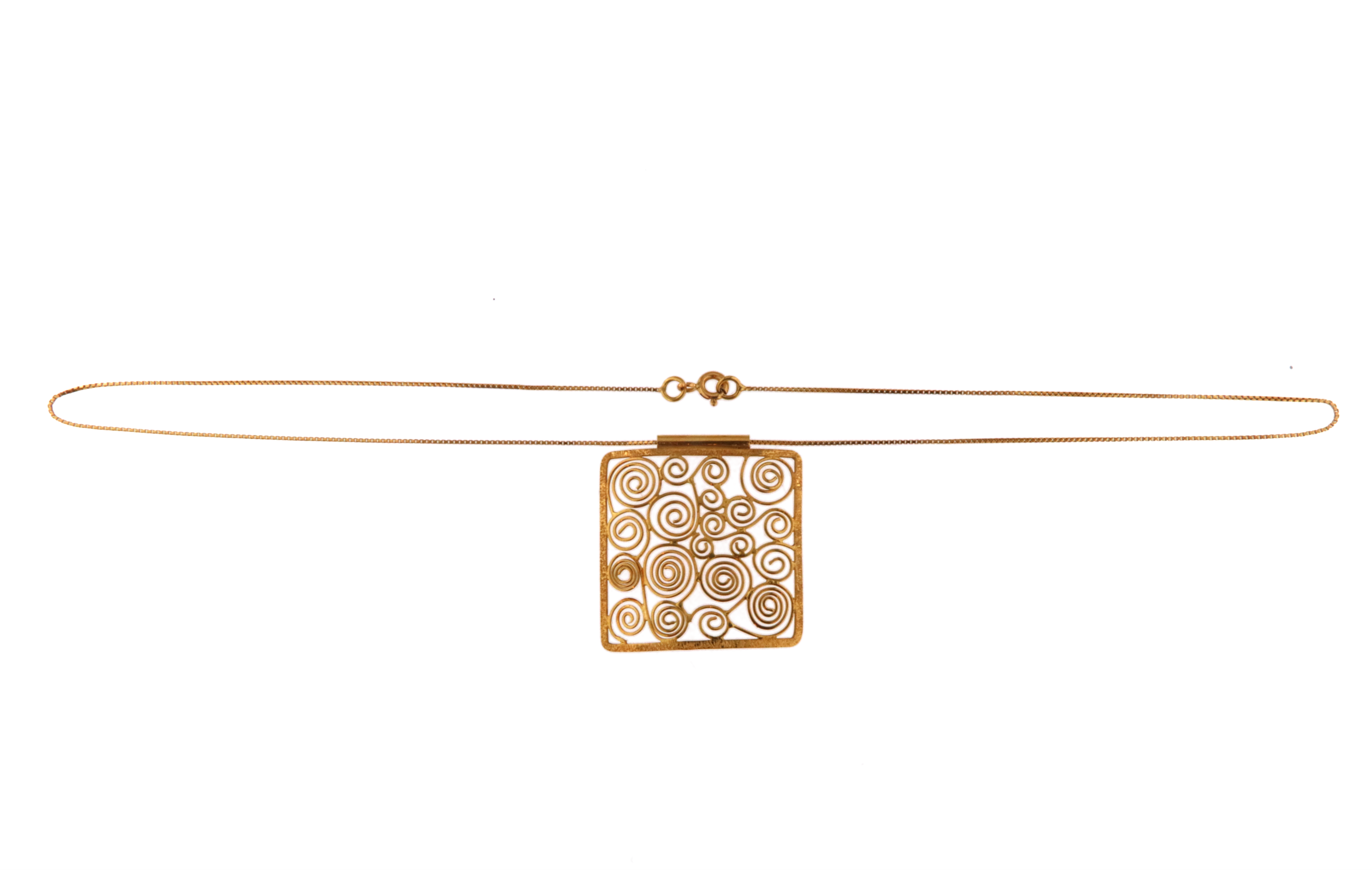 Collana Veneziana Ciondolo Lavorato