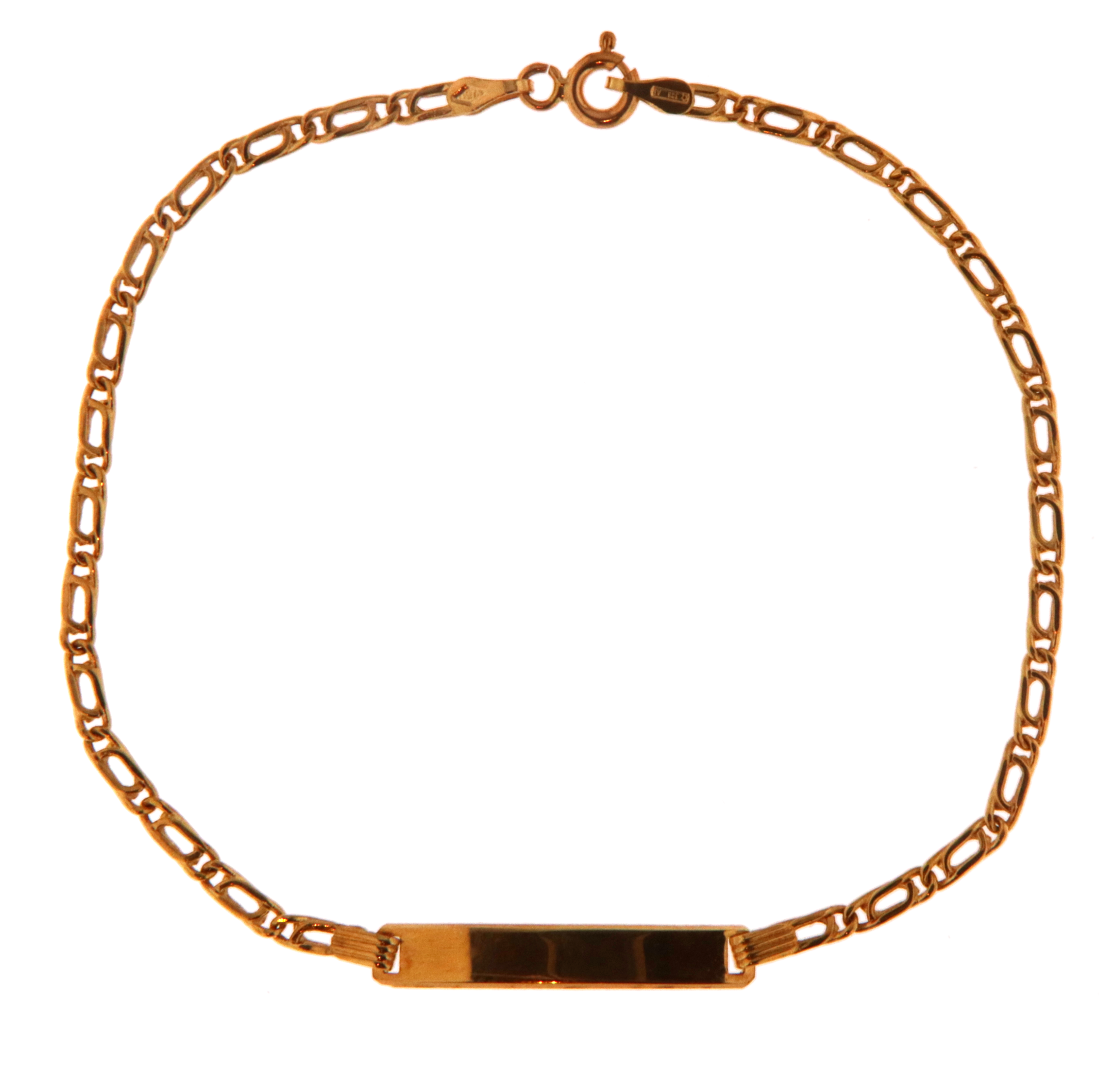 Bracciale Occhio di Pernice con Targhetta