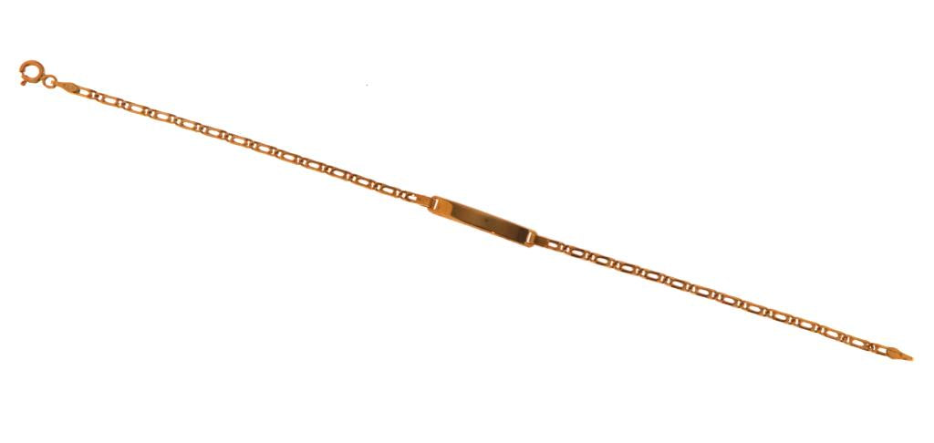 Bracciale Occhio di Pernice con Targhetta