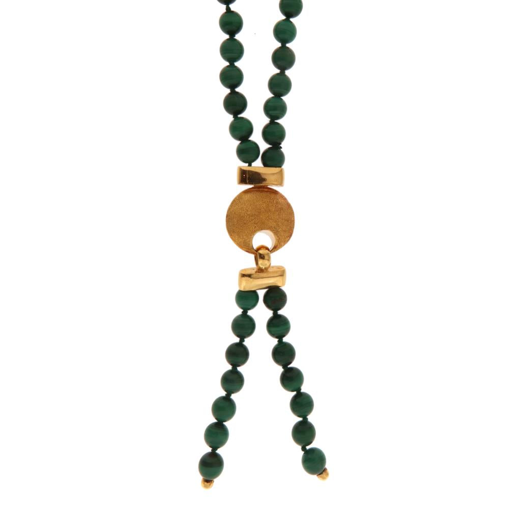 Collana in Malachite (Articolo Non in Saldo)
