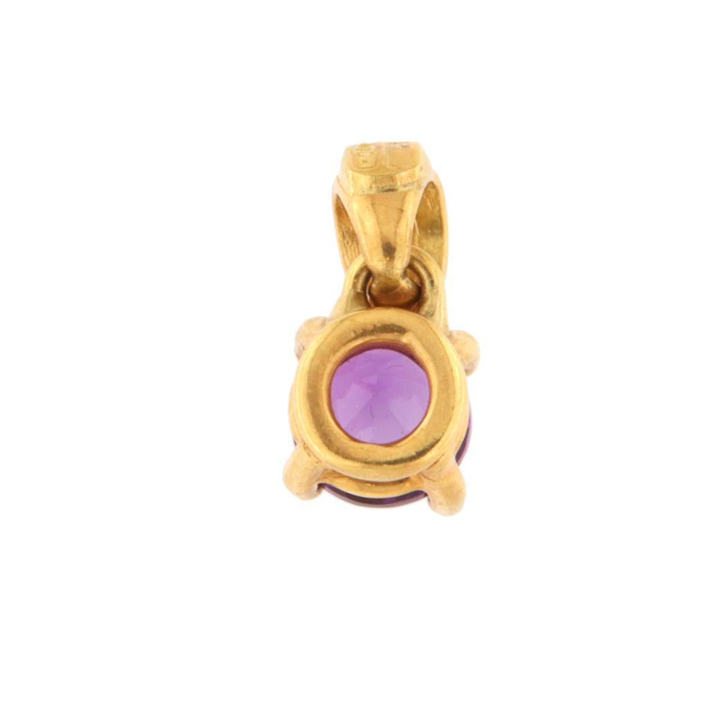Ciondolo Pietra Viola