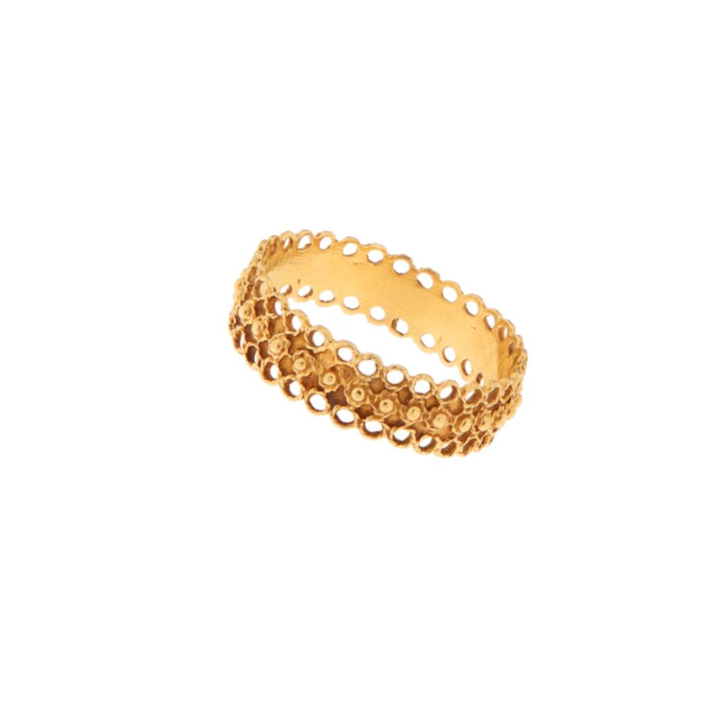 Anello Fascia Fede Sarda Campidanese 1 Fila