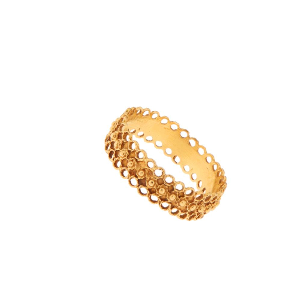 Anello Fascia Fede Sarda Campidanese 1 Fila