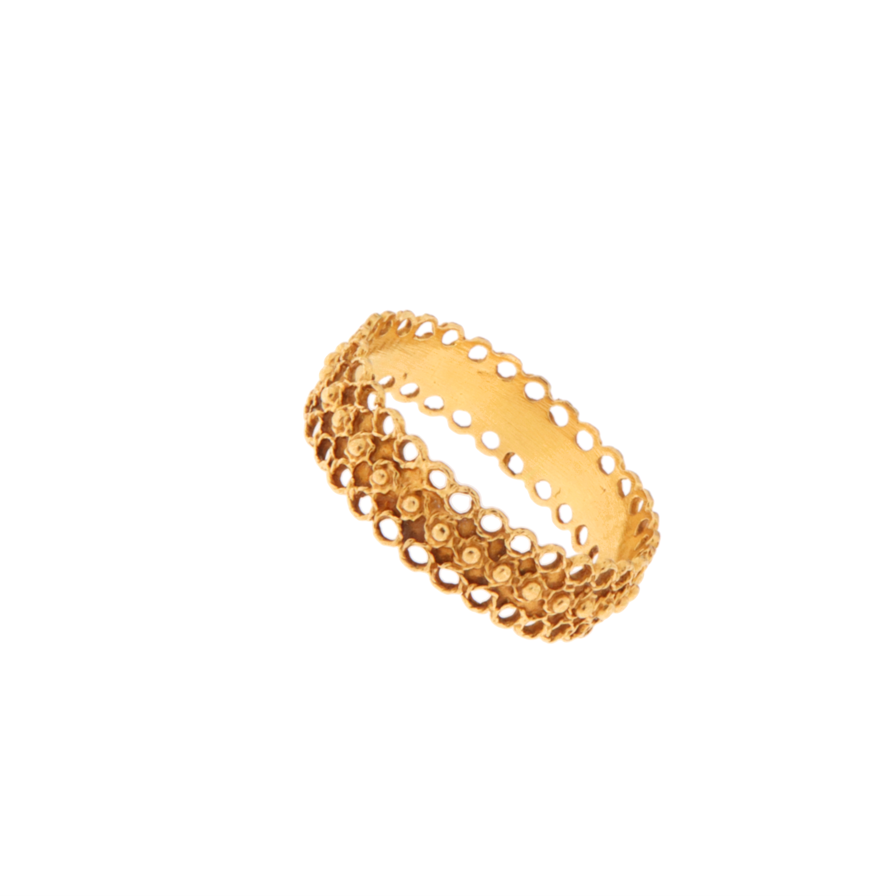 Anello Fascia Fede Sarda Campidanese 1 Fila