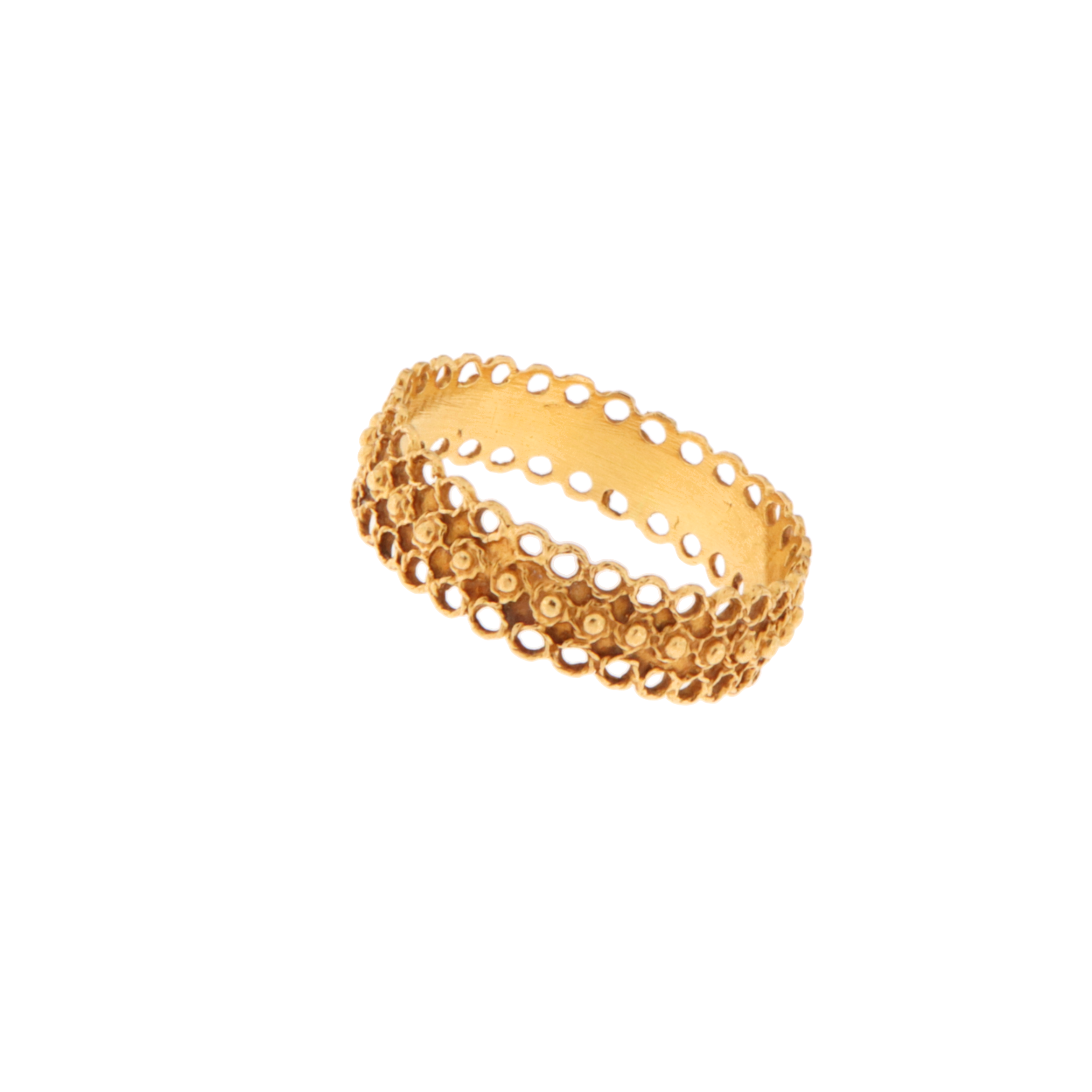 Anello Fascia Fede Sarda Campidanese 1 Fila