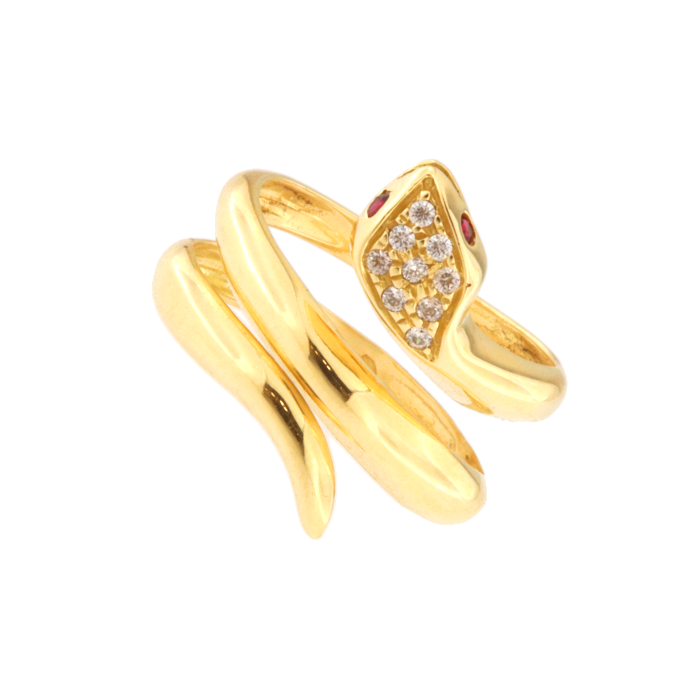 Anello Serpente a 2 Giri