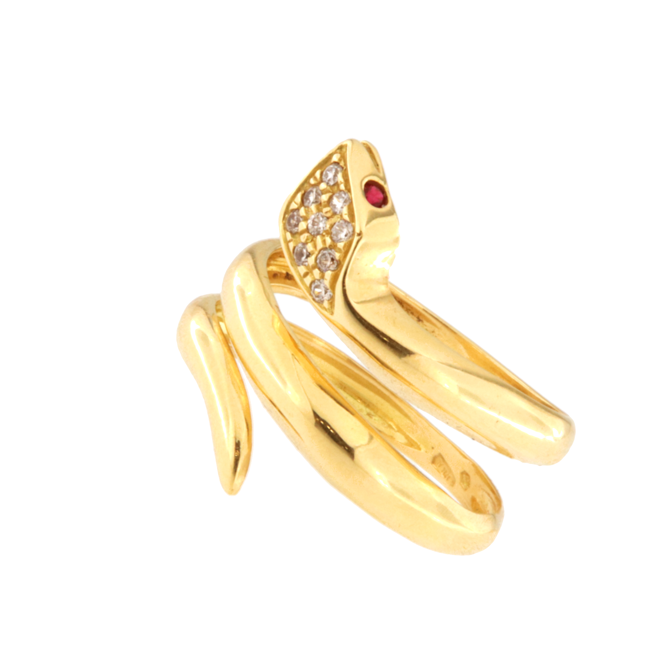 Anello Serpente a 2 Giri
