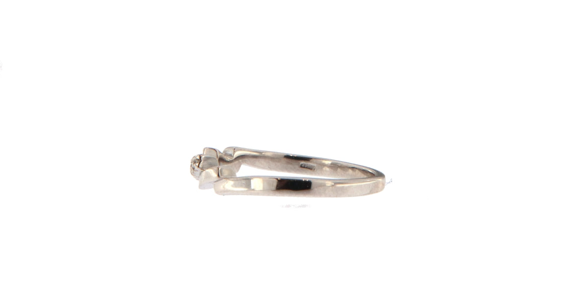 Anello Trilogy con Diamanti da 0,03 CT
