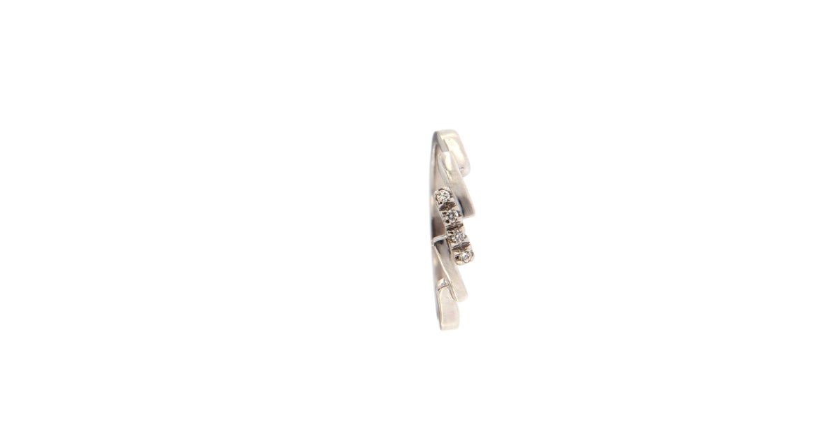 Anello Trilogy con Diamanti da 0,03 CT