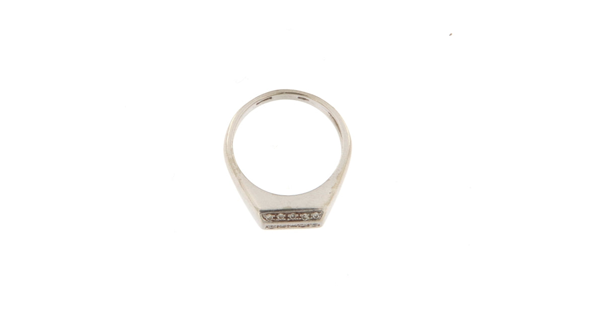 Anello Riviera con Diamanti da 0,01 CT (Articolo non in Saldo)