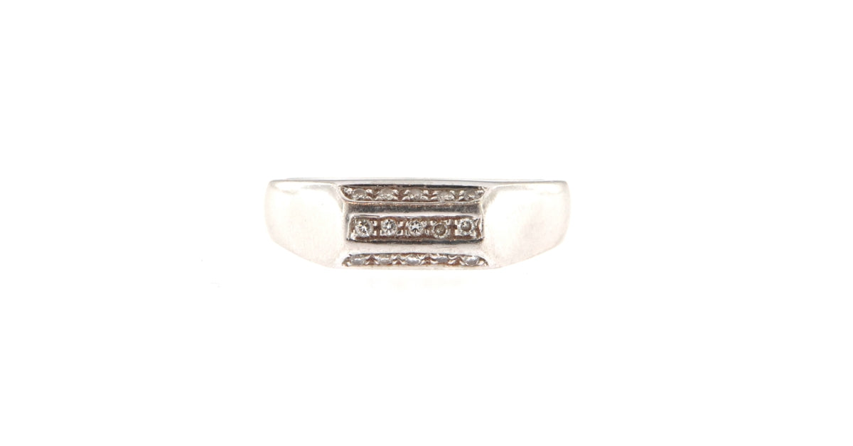 Anello Riviera con Diamanti da 0,01 CT (Articolo non in Saldo)